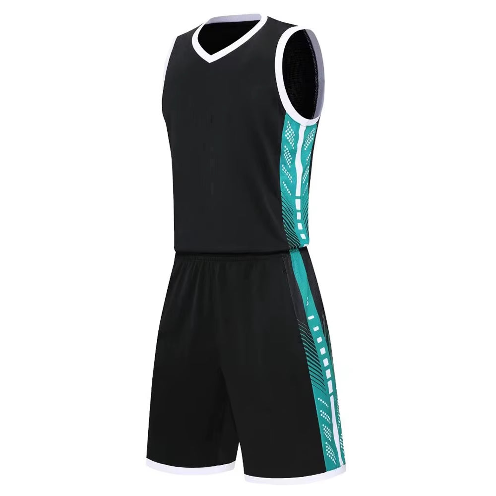 Children Men Basketball Jersey Suit plus Size Men'S Basketball Training Uniform Outfit Boys Kids Basketball Sportswear Custom