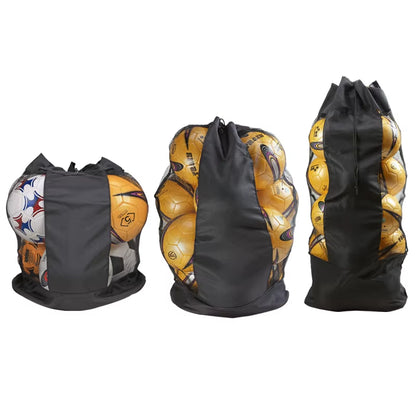 1Pc Shoulder Bag Ball Bag Large Capacity Soccer Basketball Volleyball Bag Shoulder Mesh Bag Storage Bag Large Ball Bag Thickened
