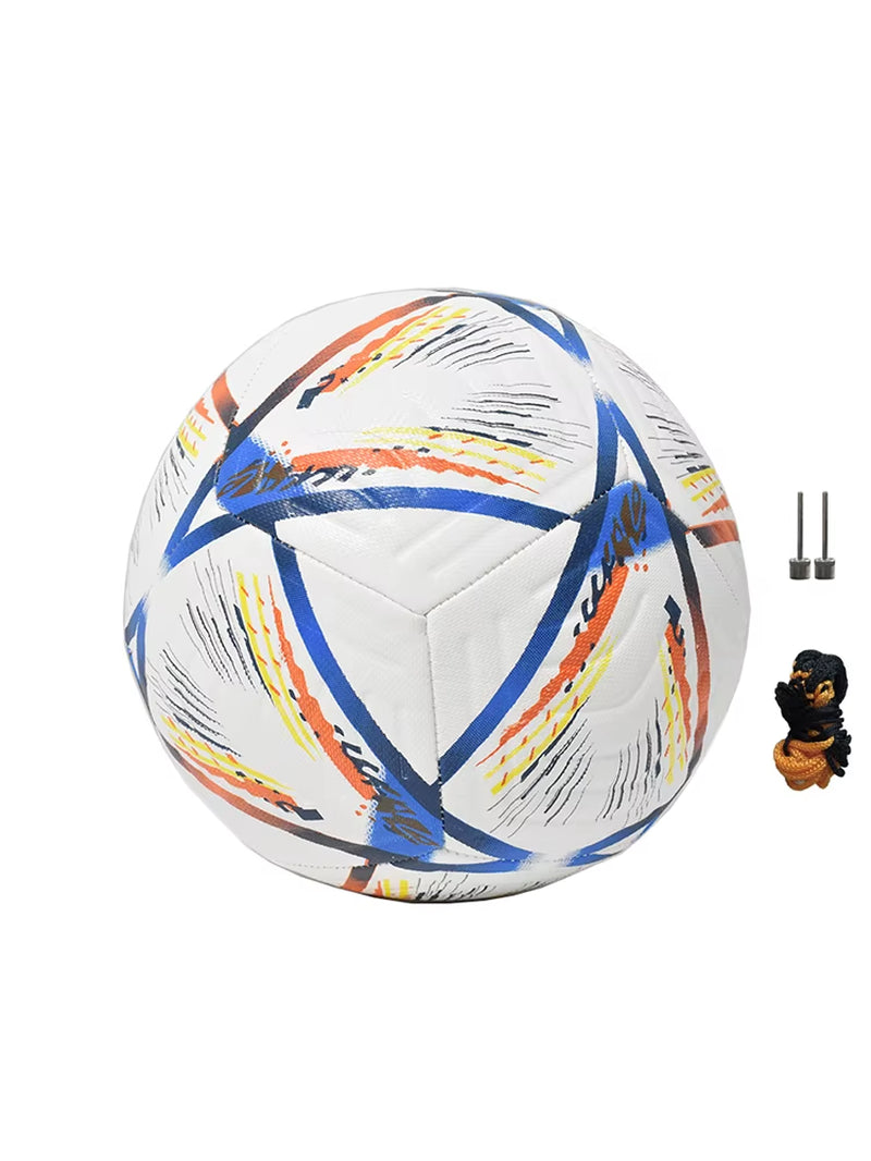 Size 5 Soccer Ball Official PU Classic Soccer Wear Resistant Outdoor Sports Football