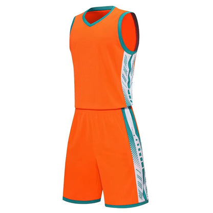 Children Men Basketball Jersey Suit plus Size Men'S Basketball Training Uniform Outfit Boys Kids Basketball Sportswear Custom
