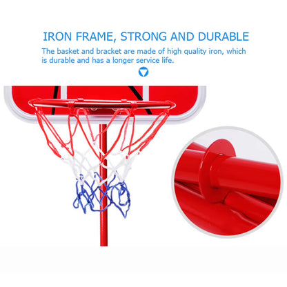 Basketball Goals with Ball and Pump Mini Basketball Hoop Adjustable Basketball Hoop Set Indoor Outdoor Play for Kids