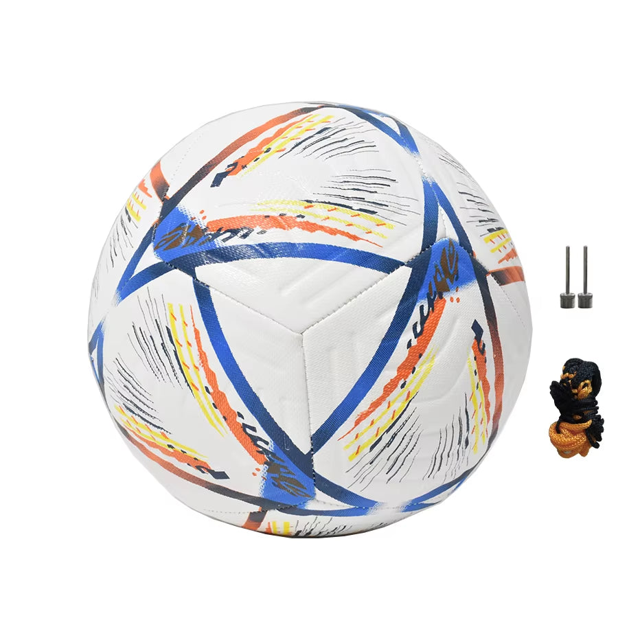 Size 5 Soccer Ball Official PU Classic Soccer Wear Resistant Outdoor Sports Football