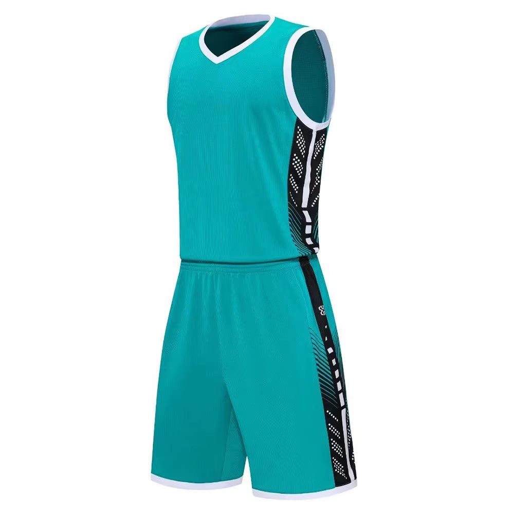 Children Men Basketball Jersey Suit plus Size Men'S Basketball Training Uniform Outfit Boys Kids Basketball Sportswear Custom